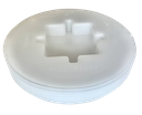 PVC 4" Flush Plug MPT